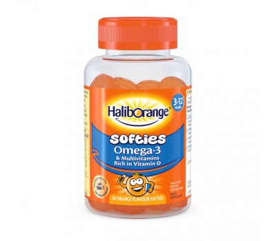 Softies Omega-3 & Multivitamins (60 softies)