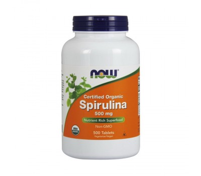 Spirulina 500 mg Organic (500 tabs)