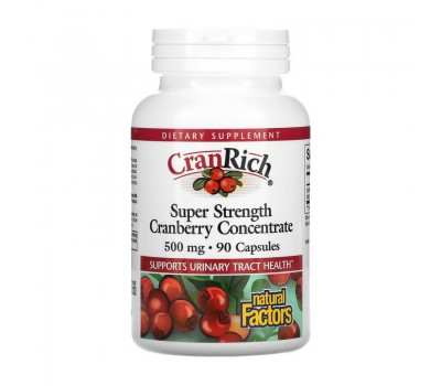 Super Strength Cranberry Concetrate 500 mg (90 caps)
