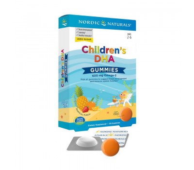 Children's DHA 600 mg Omega-3 (30 gummies)