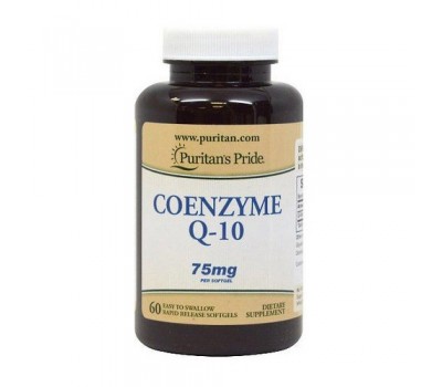 Coenzyme Q-10 75 mg (60 softgels)