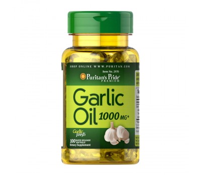 Garlic Oil 1000 mg (100 softgels)