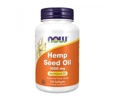 Hemp Seed Oil 1000 mg (120 softgels)