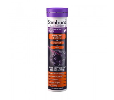 Immuno Forte + Vitamin C + Zinc (15 tabs)