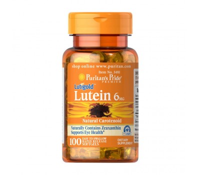 Lutein 6 mg (100 softgels)