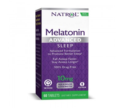 Melatonin Advanced 10 mg Time Release (60 tabs)