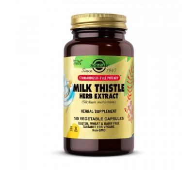 Milk Thistle Herb Extract (150 veg caps)