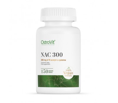 NAC 300 mg 100% Vegan (150 tabs)