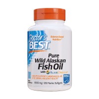 Pure Wild Alaskan Fish Oil with AlaskOmega 1000 mg (180 softgels