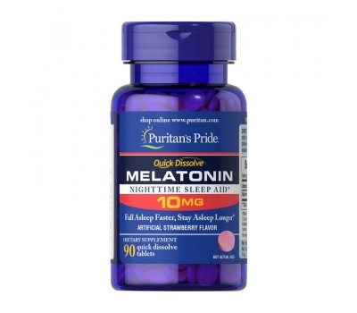 Quick Dissolve Melatonin 10 mg (90 tabs)