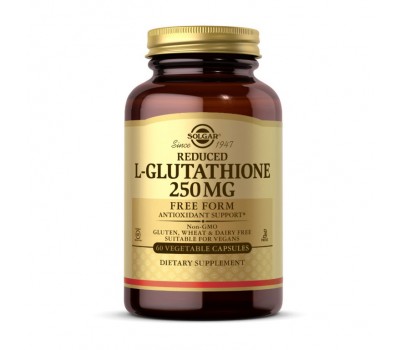 Reduced L-Glutathione 250 mg (60 veg caps)