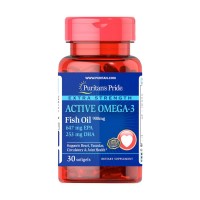 Active Omega-3 Fish Oil 900 mg (30 softgels)