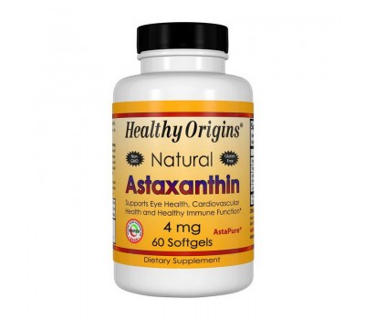 Astaxanthin 4 mg (60 softgels)