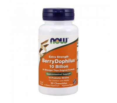 BerryDophilus Extra Strength 10 Billion (50 chew tabs)