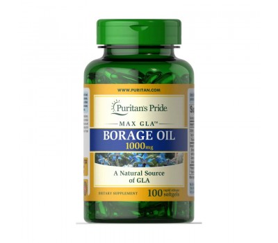 Borage Oil 1000 mg (100 softgels)