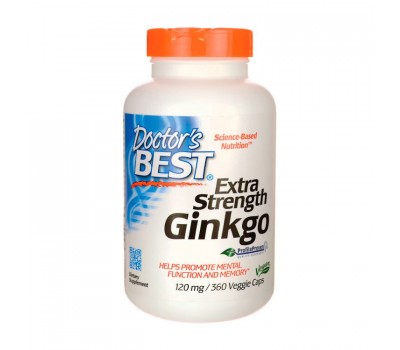 Extra Strength Ginkgo 120 mg (360 caps)