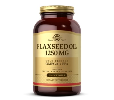 Flaxseed Oil 1250 mg (100 softgels)