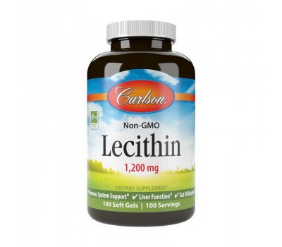 Lecithin 1200 mg (100 softgels)