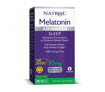 Melatonin Advanced 10 mg Time Release (100 tabs)