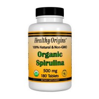 Organic Spirulina 500 mg (180 tabs)