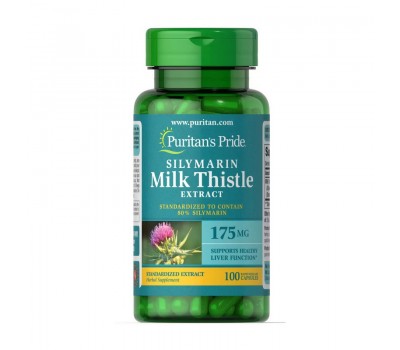 Silymarin Milk Thistle Extract 175 mg (100 caps)