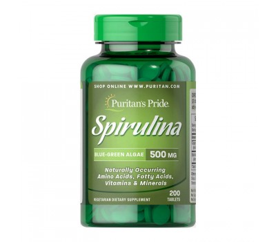 Spirulina 500 mg (200 tabs)