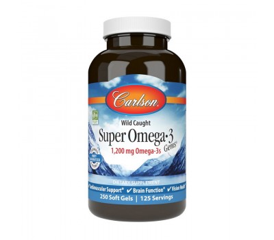 Super Omega 3 1200 mg Wild Caught (250 softgels)