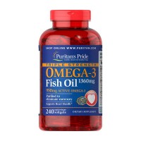 Triple Strength Omega-3 Fish Oil 1360 mg (240 softgels)