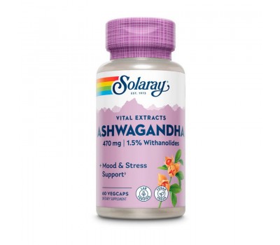 Ashwagandha 470 mg (60 veg caps)