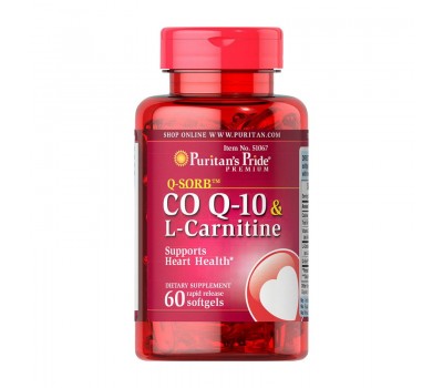 CO Q-10 & L-Carnitine (60 softgels)