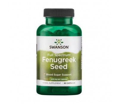 Fenugreek Seed 610 mg Full Spectrum (90 caps)