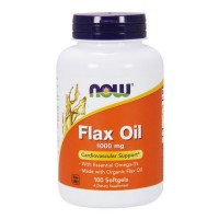 Flax Oil 1000 mg (100 softgels)