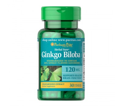 Ginkgo Biloba 120 mg (30 caps)