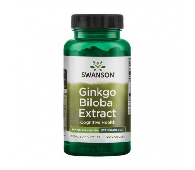 Ginkgo Biloba Extract 60 mg (120 caps)