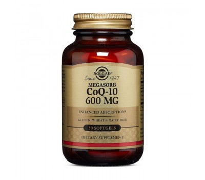 MegaSorb CoQ-10 600 mg (30 softgels)