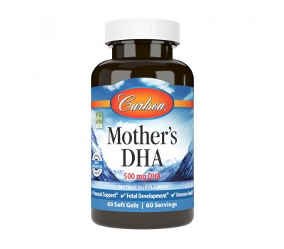 Mother's DHA 500 mg (60 softgels)