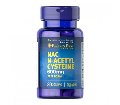 NAC N-Acetyl Cysteine 600 mg (30 caps)