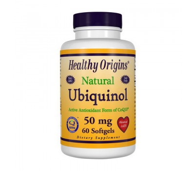 Natural Ubiquinol 50 mg (60 softgels)