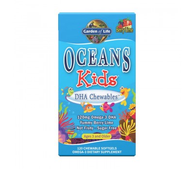 Oceans Kids DHA Chewables (120 chew softgels)