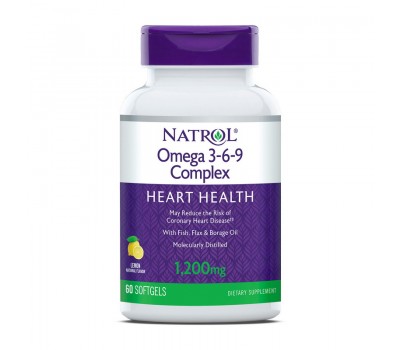 Omega 3-6-9 Complex 1200 mg (60 softgels)