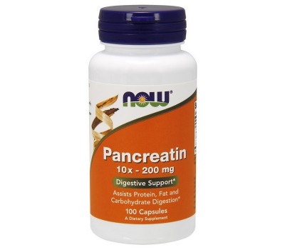 Pancreatin 10X - 200 mg (100 caps)