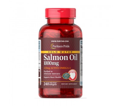 Salmon Oil 1000 mg (240 softgels)