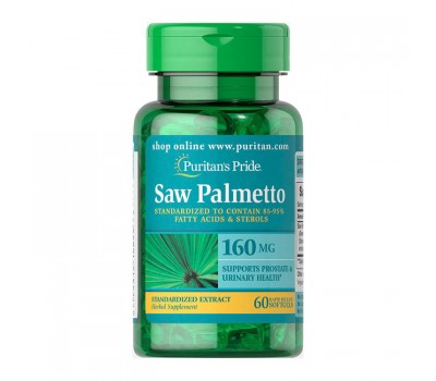 Saw Palmetto 160 mg (60 softgels)