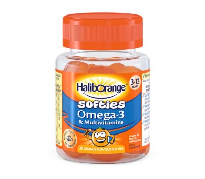 Softies Omega-3 & Multivitamins (30 softies)