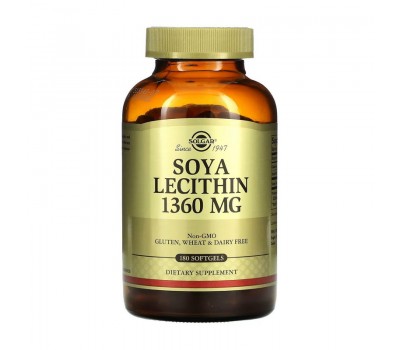 Soya Lecithin 1360 mg (180 softgels)