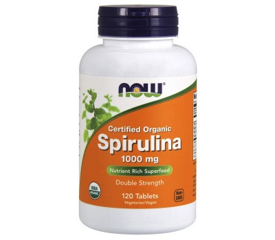 Spirulina 1000 mg Organic (120 tabs)