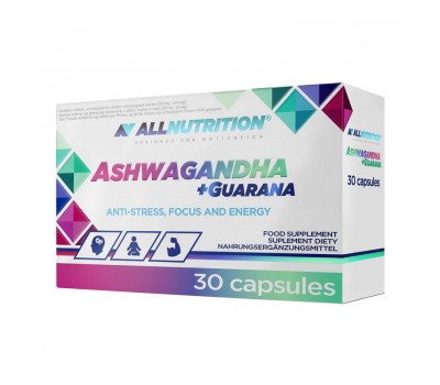 Ashwagandha + Guarana (30 caps)