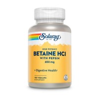 Betaine HCl with Pepsin 650 mg (100 veg caps)