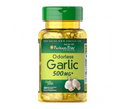 Garlic Odorless 500 mg (100 softgels)