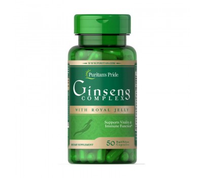 Ginseng Complex with Royal Jelly (50 caps)